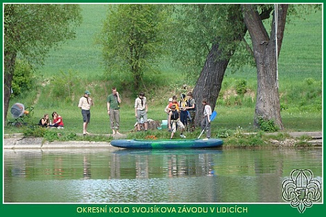 Příprava před&nbsp;startem - družina Švestky z Buštěhradu