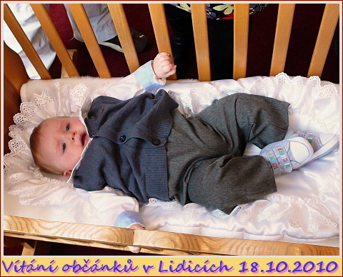 Vítání občánků v Lidicích